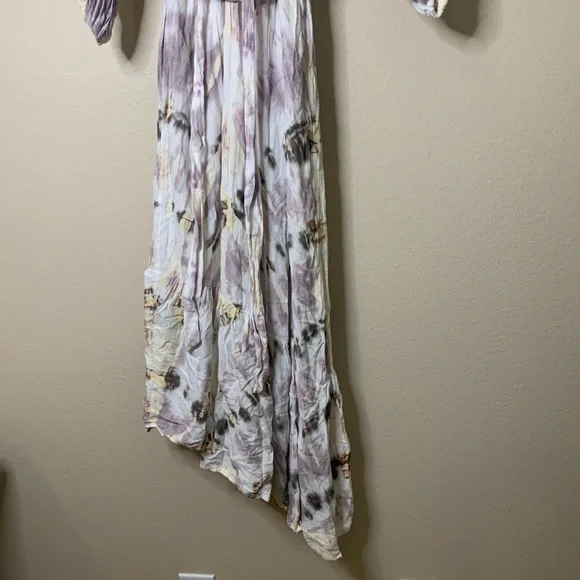Young Fabulous & Broke Tie Dye Jillian Maxi Wrap Dress S - Picture 5 of 8